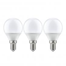 3er-Pack E14 Paulmann 28537 LED Tropfen 5.5W wie 40W warmweißes Licht 2700K