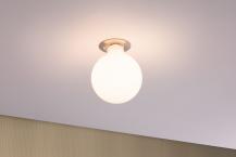 Filament LED G125 Glühlampe E27 2700K opal dimmbar 7W Paulmann 28627