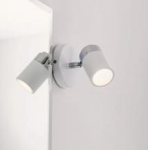 Paulmann 66710 Spotlight Zyli IP44 max 1x10W GU10 Weiß/Chrom