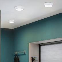 Weiße Bad LED-Deckenlampe HomeSpa Aviar 22cm mit tagweißem Licht Paulmann 78924