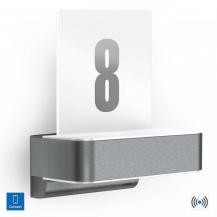 STEINEL L 820 SC LED Wandleuchte & Hausnummernleuchte in Anthrazit mit Sensor & Bluetooth