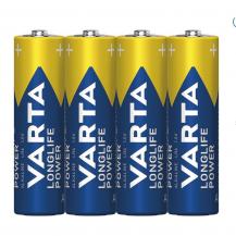 4er Pack  VARTA 04906 VE4/Tra Longlife Power Batterie Mignon AA/AM3 1,5V