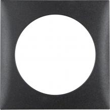 Berker 918272505 Rahmen 1-fach, Serie Integro Flow, anthrazit matt