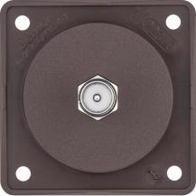 Berker 945812501 Antennen Verbinderdose TV ITG braun matt