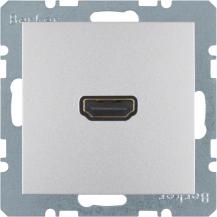 Berker 3315421404 HDMI Steckdose B.7 alu matt