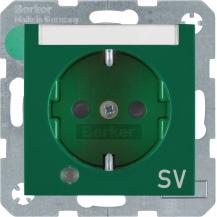 Berker 41108913 UP Steckdose mit Kontroll-LED, BSF u. erhöhtem BS S.1/B.3/B.7 gr