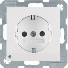 Berker 41098989 UP Steckdose 1-fach mit LED-Orientierungslicht S.1/B.3/B.7 polar