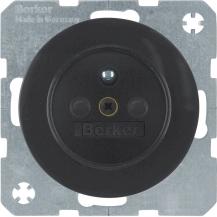 Berker 6765762045 Steckdose m SK-Stift erh. BS R.1/R.3 sw