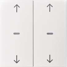 Berker 80961399 Abdeck. Tast.-M. 2f. Pfeil S.1/B.x pw m
