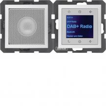 Berker 30809909 Radio Touch mit Lautsprecher DAB+, Bluetooth S.1/B.x polarweiss