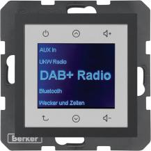 Berker 30841606 Radio DAB+, Bt., B.x anth.