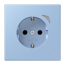 JUNG HOME Smart SCHUKO Steckdose 16 A 250 V, Safety Plus, Bluetooth Mesh, outremer moyen, BT LC 1521 S 207