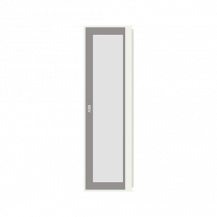 ABB STRIEBEL & JOHN RZT412LA Transparente Tür 4FB/12RE Li, montiert am Schrank, Zubehör TriLine Schrankserie