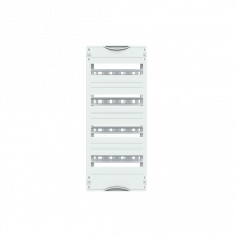 ABB STRIEBEL & JOHN MG104 Reiheneinbaugeräte-Modul 4RE / 1FB, 125 mm Reihenabstand CombiLine-Modul, montiert