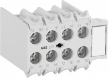 ABB MARN440AR Hilfskontaktblock 4S, frontseitig anbaubar, EN50005, Ringkabelschuhanschluss