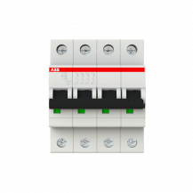 ABB S204-B32 Sicherungsautomat B-Char., 6 kA, 32 A, 4P