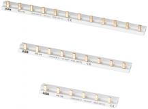 ABB PS1/38/16H Phasenschiene 1-phasig, 38 Pins, 16mm² mit Aussparung für Hilfskontakt Phasenfolge L1-H(frei)-L1-H(frei)-...