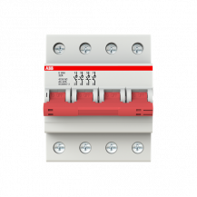 ABB E204/32G Trennschalter 4P, 32 A, Schaltgriff grau, Änderung Ursprung + Gebrauchskategorie