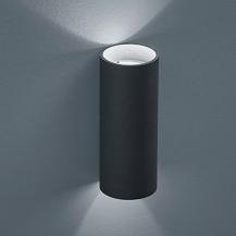 LED Wandleuchte Helestra SWIFT zylindrisch Up&Down dimmbar IP65