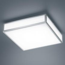 Quadratische Helestra ZELO LED Deckenleuchte in Chrom 30x30cm