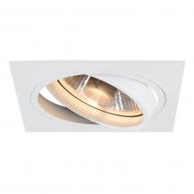 SLV 113541 NEW TRIA I ES111 Downlight eckig GU10 max. 75W mattweiß