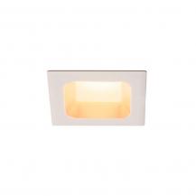 SLV 112682 VERLUX EINBAULEUCHTE LED 3000K 10W ALUMINIUM WEISS PHASENABSCHNITT DIMMBAR – Deckeneinbauleuchte 80° Abstrahlwinkel