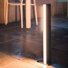 SLV 232165 H-POL LED Wegeleuchte & Profilleuchte anthrazit warmweisses Licht