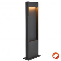 SLV 1002956 FLATT POLE 65cm hohe Wegeleuchte anthrazit mit warmweißer LED-Technik