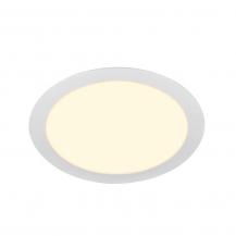 SLV 1003010 SENSER 24 LED Deckeneinbauleuchte rund weiß