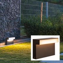 SLV 1003536 L-LINE OUT LED Wegeleuchte 30cm hoch anthrazit umschaltbare Farbtemperatur
