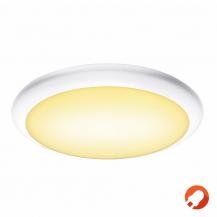 SLV 1005089 RUBA 27 CW Outdoor LED Wand- und Deckenaufbauleuchte weiß CCT switch 3000/4000K