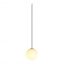 SLV 1008138 SUN 20, Pendelleuchte, E27, offenes Kabelende, 1x max. 40 W, matt gold