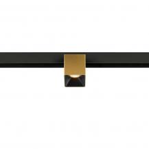 SLV 1008991 FIX-IT!, 48V, DALI, eckig, Surface mounted track, Spot, 2000-3000K, 7.4 W, 36°, gold / schwarz