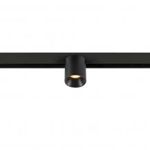 SLV 1008966 FIX-IT!, 48V, DALI, rund, Surface mounted track, Spot, 2000-3000K, 7.4 W, 36°, schwarz / schwarz