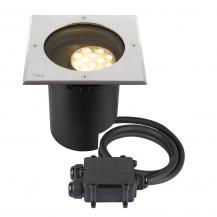 SLV 1009169 DASAR L LED-Bodeneinbauleuchte eckig asymmetrisch 19W 1800 lm 3000K DALI IP65/IP67