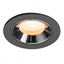 SLV 1009276 NUMINOS® XS Deckeneinbauleuchte schwarz/chrom 2700K 40° CRI90, Einbau Ø 5,5cm