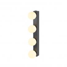 SLV 1010193 SUN MIRROR Wandleuchte quad 18W 1200–1400lm CCT IP44 schwarz – flexible Lichtlösung für Bad und Wohnbereich