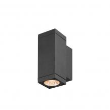 SLV 1010179 THEO PRO S Wandleuchte Up/Down DALI P1 6W 2700K 24° Anthrazit IP65
