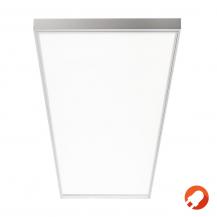 Sigor Ultra Flaches LED-Panel Aufbau weiß 120x30cm 36W 4000K neutalweißes Licht UGR<19
