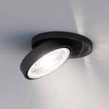 Sigor Nivo Einbauleuchte schwenkbar 111mm 50° schwarz 14W 3000-1800K DTW IP30 950lm Ra90