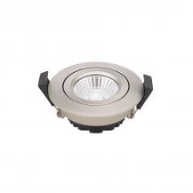 Sigor Einbauleuchte 68 Diled 6W 360lm 2700-2100K stahl 36° Dim-To-Warm Technologie