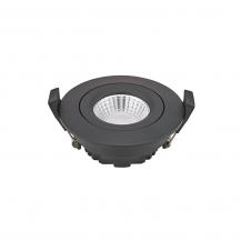 Sigor Einbauleuchte 68 Diled 6W 380lm 3000K schwarz 36° dimmbar