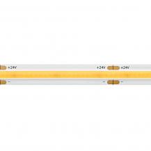 Sigor 10W/m COB LED-Streifen Spot 3000K 5m 512 LED/m IP20 24V 1000lm/m RA90