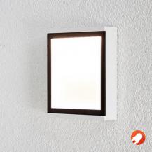 EVN LED Wandleuchte innen & außen einsetzbar weiß IP54 warmweißes Licht