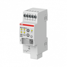 ABB BE/S4.230.3.2 Binäreingang, 4fach, 10-230 V,manuelle Bedienung, REG