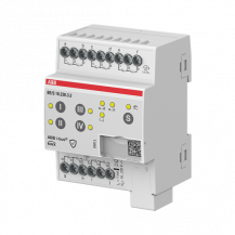 ABB BE/S10.230.3.2 Binäreingang, 10fach, 10-230 V,manuelle Bedienung, REG