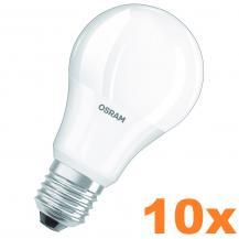 10er-Spar-Pack Osram E27 LED Lampe 8.5W wie 60W 2700K warmweißes Licht