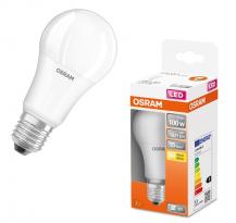 Helle OSRAM LED E27 Glühbirne matt 13W wie 100W warmweißes Licht - klassischer Schraubsockel