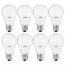 8er-Pack Osram Extrem leistungsstarke E27 LED Lampe 11W wie 75W Warmweißes Licht