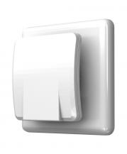 OSRAM  Nachtlicht LUNETTA Slim Weiß - mit Tag-/Nacht-Sensor, IP20, indirekter Lichtaustritt, Steckdosenmontage